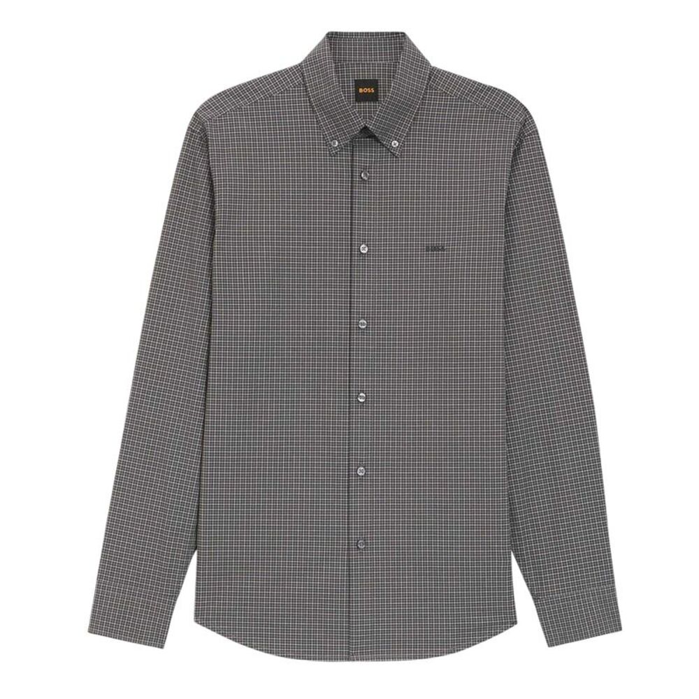 Boss Mens Ricoplus Shirt / Black
